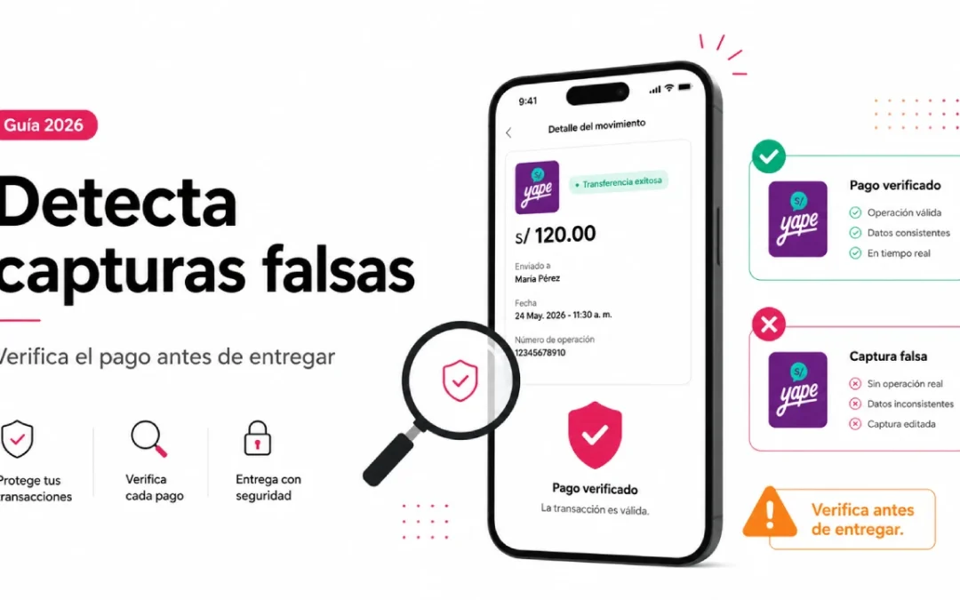 La guía definitiva para detectar capturas de Yape y Plin falsas en 2026